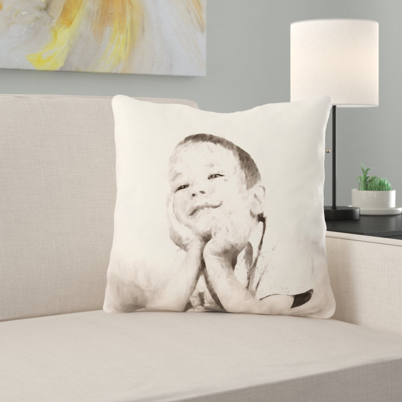 Coussin Whitson, Micro suède, Intérieur