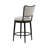 Conners Commercial Grade Steel Frame Cream Fabric Upholstered Swivel Counter Height Barstool - Set Of 3-1707242786