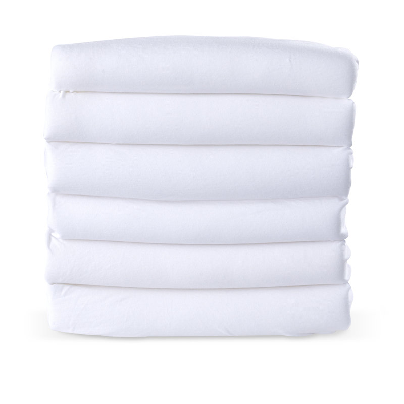 Draps-housses compacts SafeFit ™, Blanc, 28 po x 52 po