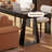 Black Rectangular Solid Wood Writing desk-661837908