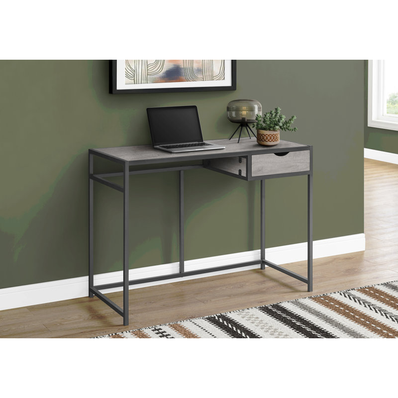 Latitude Run® Computer Desk, Home Office, Laptop, Storage Drawer, 42"L ...