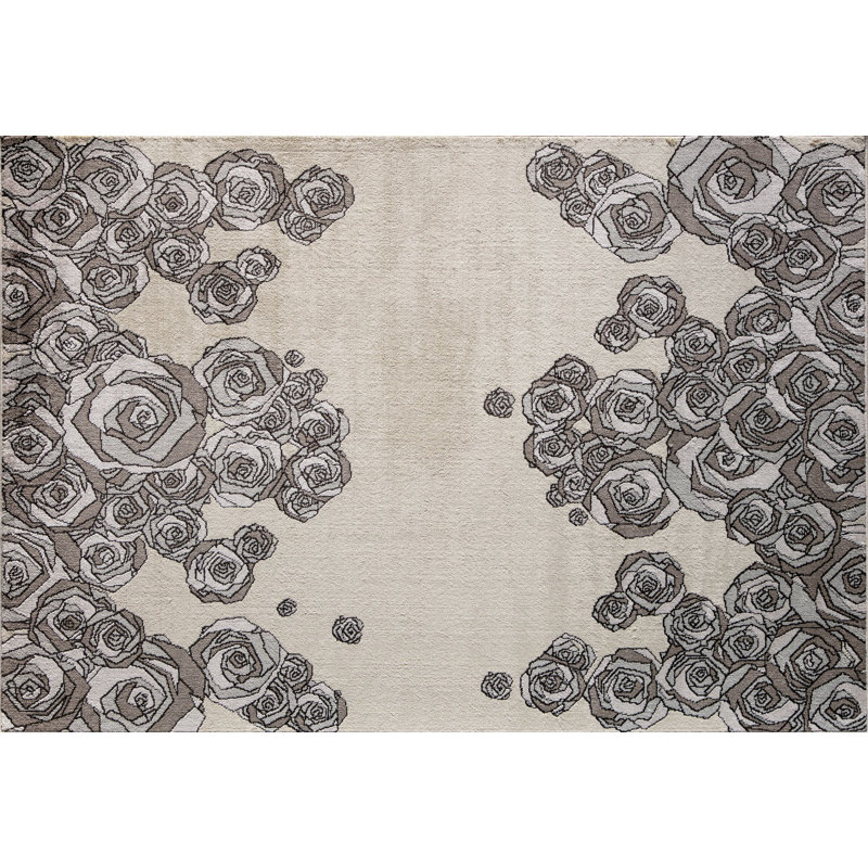 Tapis floral Happy Go Lucky Vera, Rectangle 8 pi x 10 pi