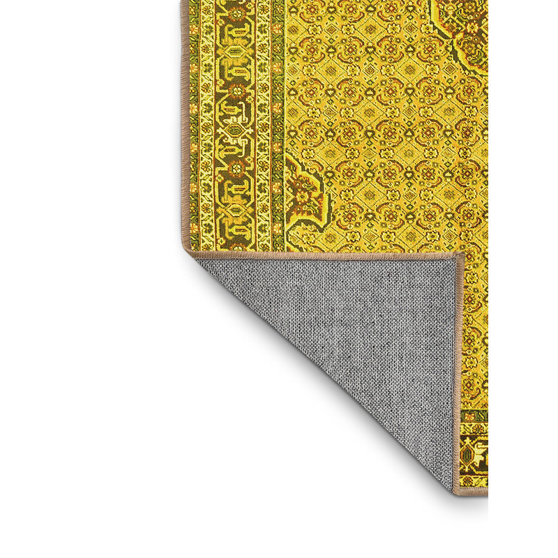 Anacelis Washable Oriental Indoor Rug, Rectangle 8' x 12'