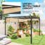 2.27m x 3m x 3m Aluminum Pergola-1551321611