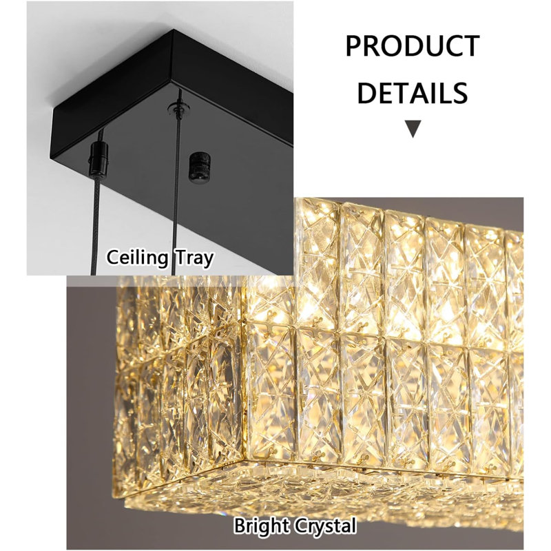 Long Chandelier Light For Dining Table