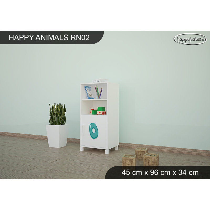 45cm W Kids Cube, White