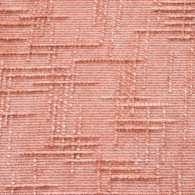 Canapé en L Chenille, Rose