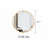 Solid Wood Wavy Mirror,Vanity Mirror Wall Decor-1991328039-1991328037