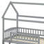 Lit superposé de style maison avec glissade-126665744
