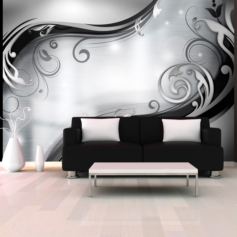 Floral Roll, 82.7" L x 118.1" W