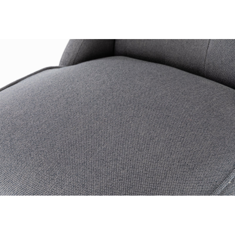Mairead Upholstered Bench, Dark Grey, 98cm H x 140cm W x 66cm D