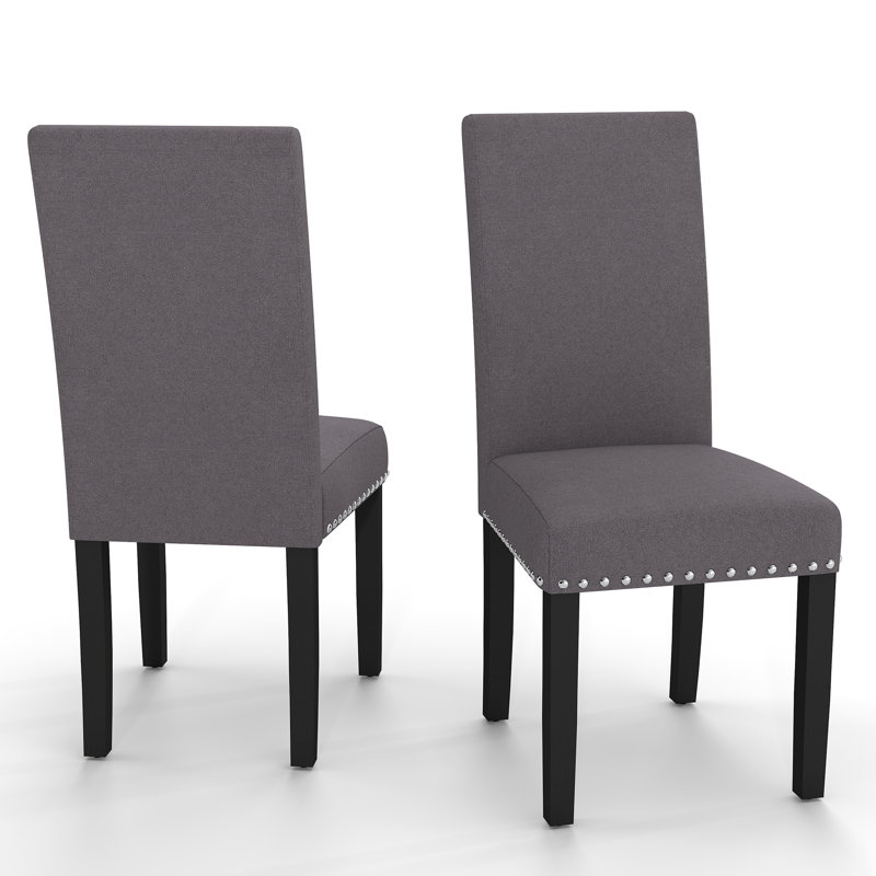 Chaise rembourrée Upslope, Gris