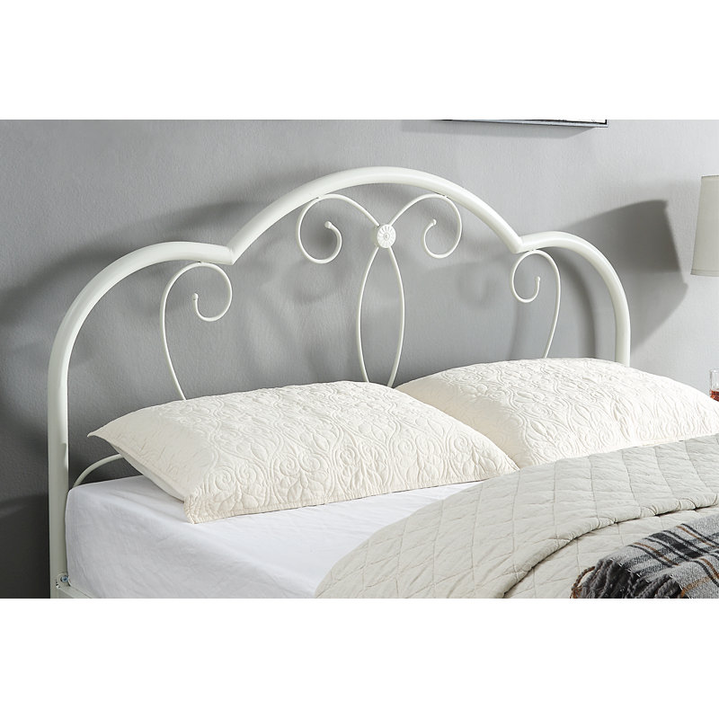 Uribe Bed, Double (4'6), White