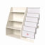 Étagère à livres pour enfants avec 2 tablettes de rangement pour jouets-906465792