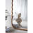 Oversized Wooden Floor Mirror