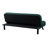 Serta Ivy 66.1" Click Clack Convertible Futon Sofa Bed, Channel Tufted, Woven Polyester-111078656