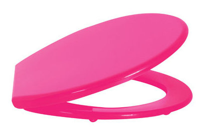 Elongated Toilet Seat, Pink