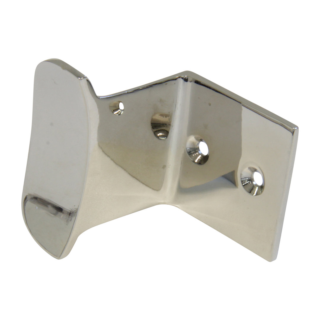 Modern Brass Single Arm Wall Hook RCH Supply Company 