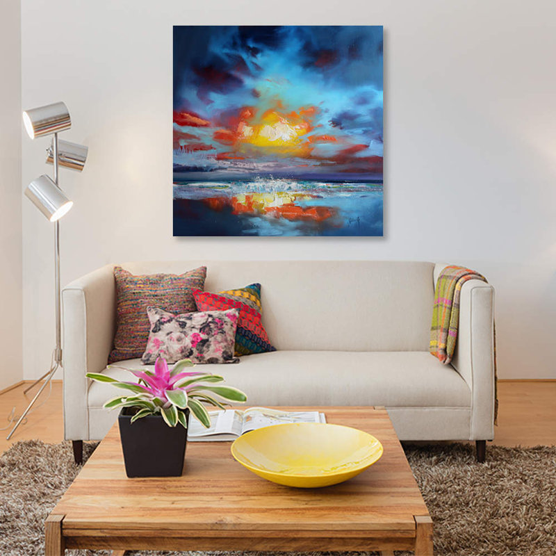 Uist Cloud II by Scott Naismith - Wrapped Canvas Painting, 45.72 cm H x 45.72 cm W x 1.91 cm D
