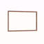 Miroir de salle de bain rectangulaire surdimensionné de 40 po x 36 po avec cadre en noyer