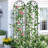 Charmagne 82.6'' H x 19.7'' W Iron Arched Trellis