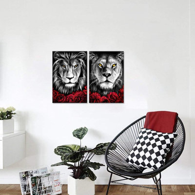 2 Piece Wrapped Canvas Print