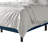 Velvet Upholstered Bed -1367987552-1367987555