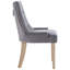 Chaise de salle à manger rembourrée en tissu Pose-1271191993-1320015100
