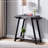 Charming Wooden Console Table with Drawer and Shelf for Hallway Enhancement