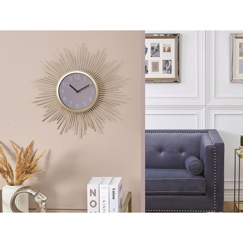 Kelsi Metal Wall Clock