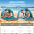 Pop Up Beach Tent Sun Shelter With Upf50+ Uv Protection, Instant Easy Setup Popup Beach Shade Canopy For 3 Person, Portable & Foldable With Carring Bag, 87 ×57×47 In, Blue-124977238-124977242