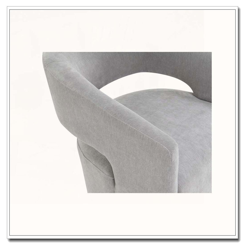 Chaise d'appoint, Gris clair