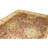 High-Quality Hand-Knotted Red And Cream Area Rug