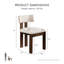 Chaise d'appoint rembourrée Adhafera-1130167185