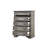 Traditional Style 5-Drawer Chest With Drop-Down Pulls