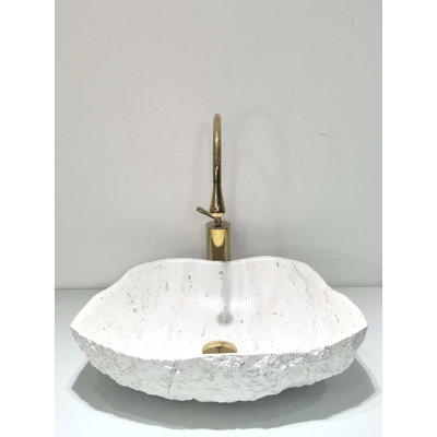 SWANTIME 14.76'' Solid Surface Bathroom Sink