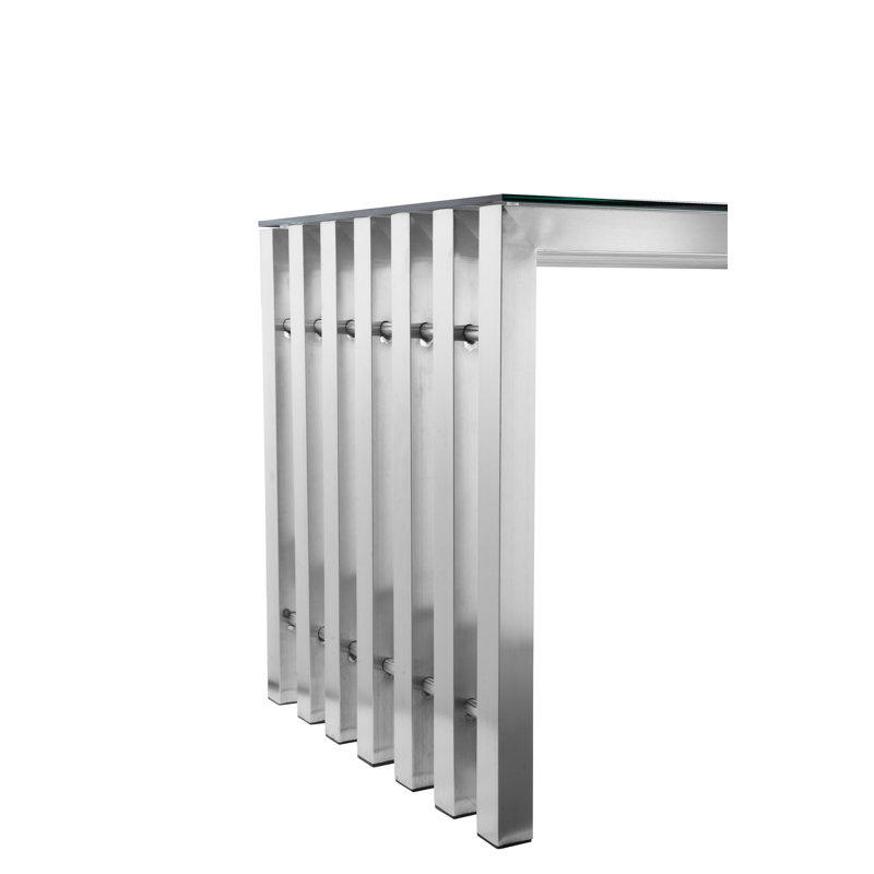 Lexter Writing Desk, Silver