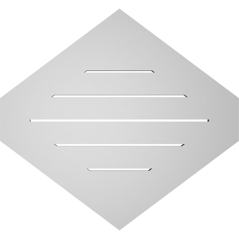 Pente verticale verticale en uréthane 9 pi, H 1 po x l 28 po x L 26 po