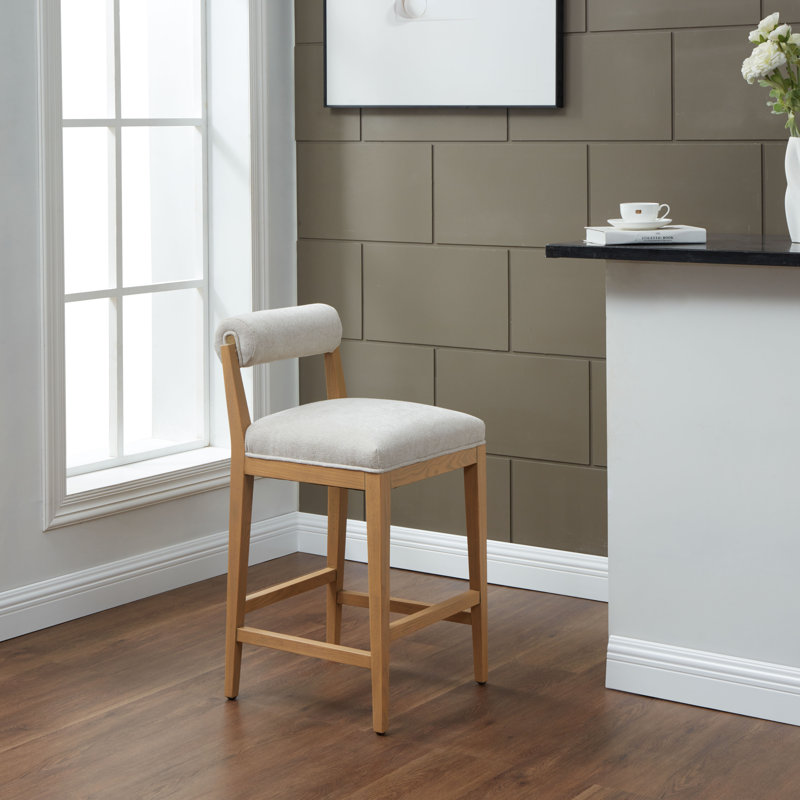 Oaklie Rolled Back Barstool, Counter Stool (26" Seat High)