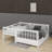Twin Over Full Bunk Bed With Ladders And Drawers-665174941
