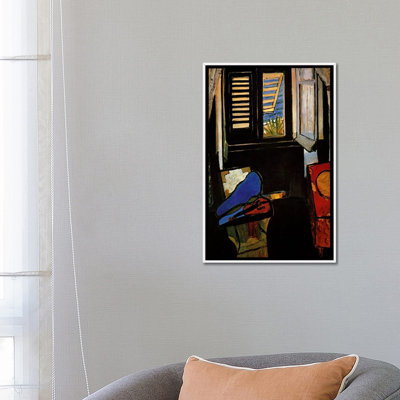 " Interior with a Violin " by Henri Matisse Oil Print