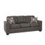 Canapé, causeuse et fauteuil rembourrés en tissu CALA-202155978