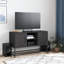 Unfinished Storage Cabinet with Fireplace Included-104874777