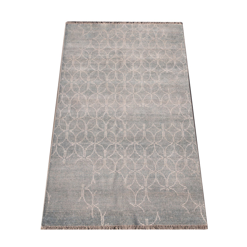 Tapis bleu 6X8