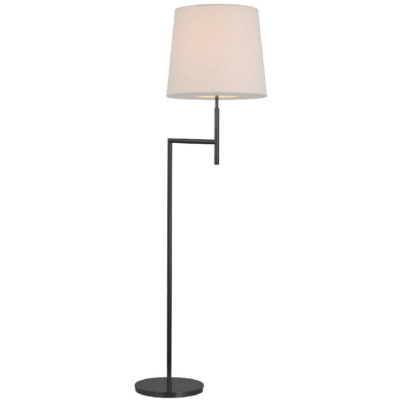 Barbara Barry Clarion Bridge Arm Floor Lamp, Bronze