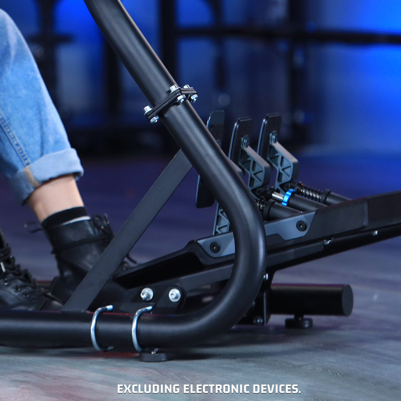 Inbox Zero Adjustable PC & Racing Game Chair in Black