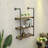 Argante 3 Piece Industrial Pipe Shelves