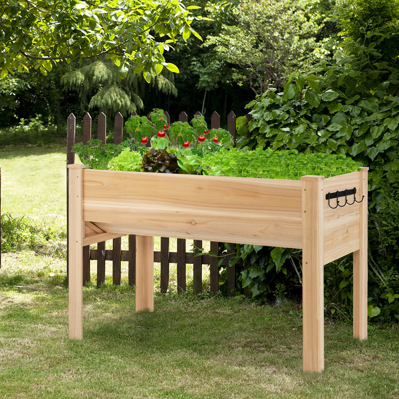 Kainoa Wood Raised Garden Bed