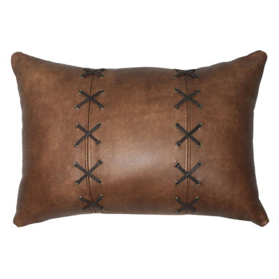 Coussin en bois Wooded River