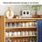 Multi Layer Bamboo Home Door Shoe Cabinet - Large Capacity Storage, Stable And Durable, Moisture-Proof Design